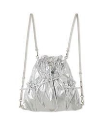 ブランド古着】レディースのバックパック/リュック（シルバー/銀色系