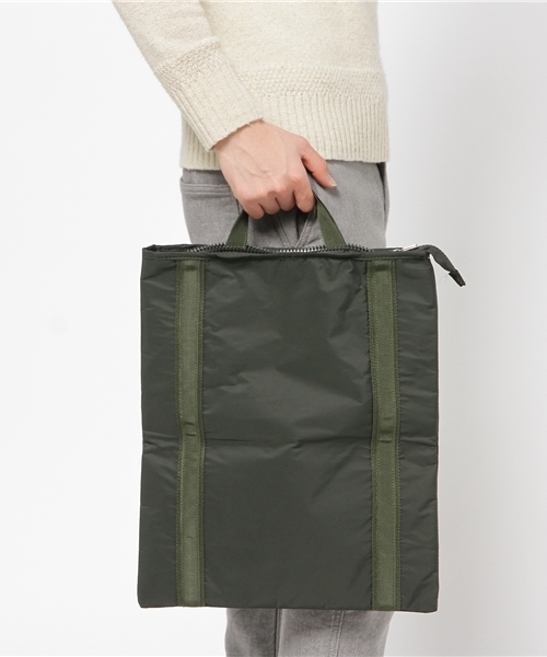 OUTLET（アウトレット）の「【Ciaopanic】2WAYCLUTCHTOTEBAG（トートバッグ・メンズ・ホワイト/ベージュ/ブラック/オリーブ・FREE）」の8枚目の写真