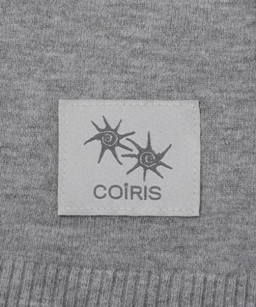 COIRIS_（コイリス）の「◇COIRIS◇ブランド直輸入正規品/ロエン Vネックカーディガン ROEN V-NECK CARDIGAN（カーディガン/ボレロ・レディース・グレー/ブラック・FREE）」の9枚目の写真