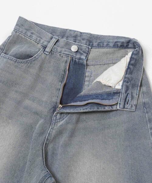 ITEMS URBANRESEARCH（アイテムズ アーバンリサーチ）の「デニムコクーンパンツ（デニムパンツ・レディース・ブラック/ブルー系その他・SMALL/MEDIUM）」の14枚目の写真