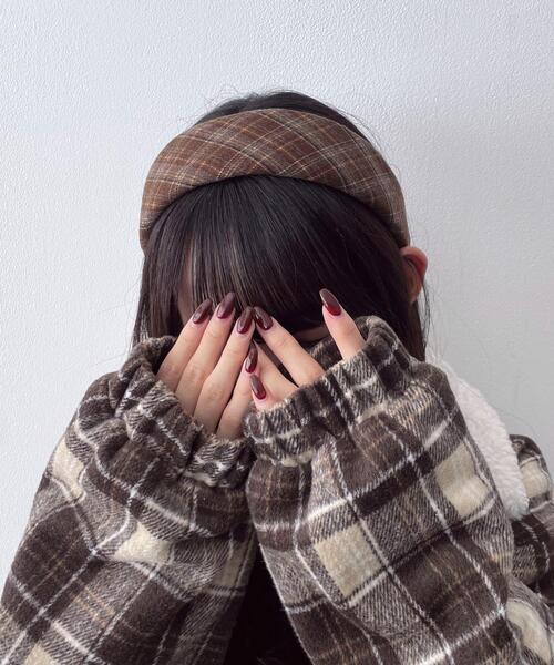 WEGO（ウィゴー）の「WEGO/チェックワイドカチューシャ（カチューシャ・レディース・その他1/その他2/その他3・FREE）」の4枚目の写真