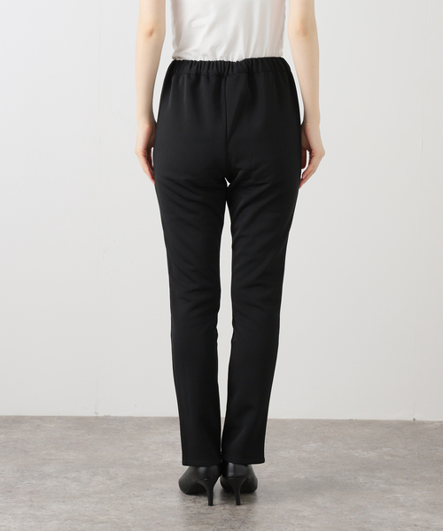 La TOTALITE（ラトータリテ）の「【洗える】裏起毛フロントスリットレギンス（その他パンツ・レディース・ブラック・FREE）」の4枚目の写真