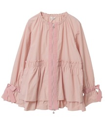 INGEBORG（インゲボルグ）の「リボンアクセントジャケット（ナイロンジャケット）」