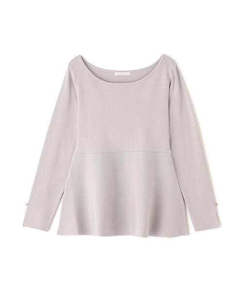 PROPORTION BODY DRESSING(プロポーションボディドレッシング)の「<ウォッシャブル/UV>ペプラムベーシックニット / 1216170202(ニット/セーター・レディース・グレー/ネイビー/ホワイト系その他/ブルー・FREE)」の13枚目の写真