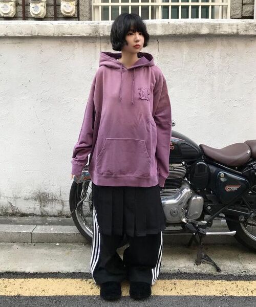 LMCの「GOTHIC APPLIQUE BRUSH HOODIE purple(パーカー・レディース・その他・S/M/L/XL)」の8枚目の写真