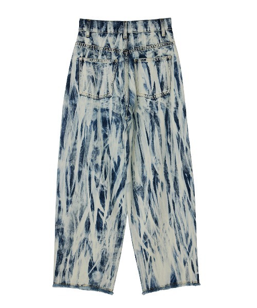 HAND BLEACH LOOSE DENIM（デニムパンツ）｜Ameri（アメリ）の