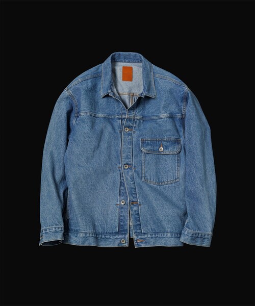 ADAM ET ROPE'(アダムエロペ)の「ブリーチ デニムジャケット / ADAM ET ROPE' JEANS -PERS-(デニムジャケット・メンズ・ブルー系その他4・M/L/S)」の16枚目の写真