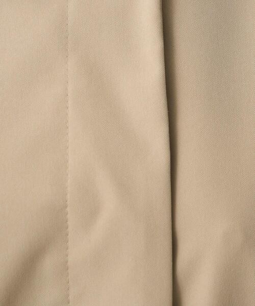 UNTITLED（アンタイトル）の「【はっ水/洗える】タスランステンカラーコート（ステンカラーコート・レディース・ベージュ/ネイビー・00/01/02/03/04/42/44/46/48/50）」の11枚目の写真