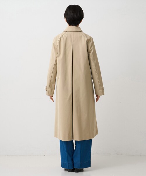 UNTITLED（アンタイトル）の「【はっ水/洗える】タスランステンカラーコート（ステンカラーコート・レディース・ベージュ/ネイビー・00/01/02/03/04/42/44/46/48/50）」の22枚目の写真