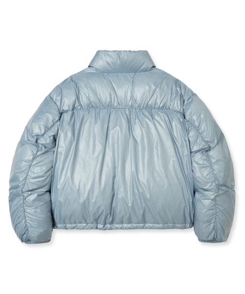 BROWNBREATH（ブラウンブレス）の「W SHIRRING CROP DOWN JACKET - SKY BLUE（ダウンジャケット/コート・レディース・その他・S/M）」の2枚目の写真