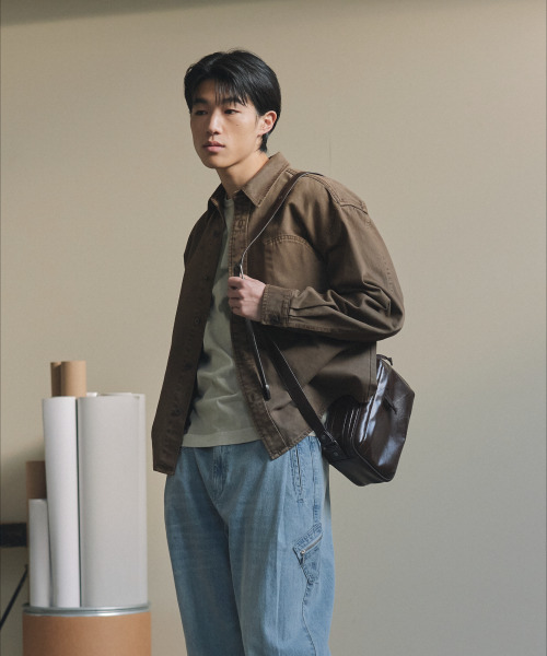 NONBLANK(ノンブランク)の「スクエアバッグ_2 COL(メッセンジャーバッグ・レディース・その他・FREE)」の19枚目の写真