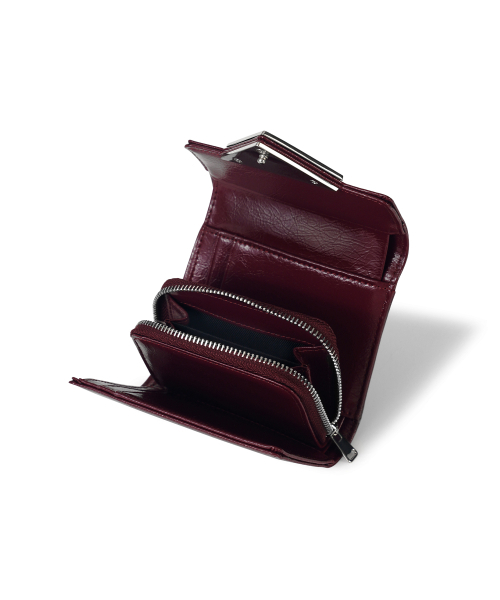 TRIANGLE DOZI WALLET - DEEP CHERRY（札入れ/マネークリップ