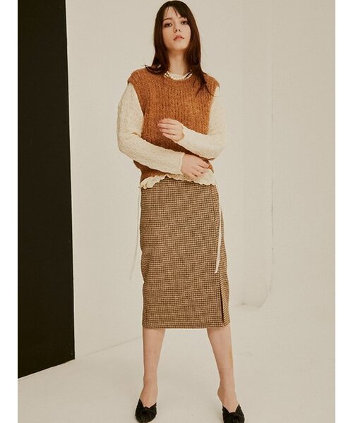 Sorry,Too Much Love（ソーリートゥーマッチラブ）の「Seine Pleats Drop Shoulder Top_Cream（シャツ/ブラウス・レディース・その他・FREE）」の3枚目の写真