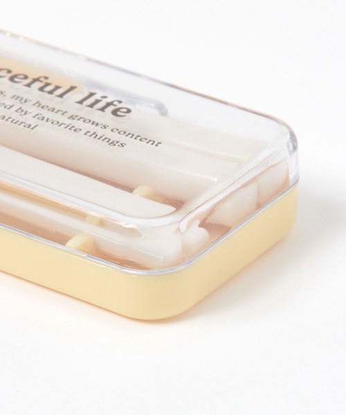 LAKOLE（ラコレ）の「【入園入学にも】[FRUITS AND BLOOM]スプーン&箸セット / 612305（カトラリー・レディース・イエロー/ライトブルー・FREE）」の12枚目の写真