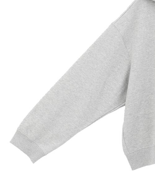 CONVERSE TOKYO（コンバーストウキョウ）の「EMBROIDERED LOGO HOODIE（パーカー・レディース・ミント/チャコールグレー/杢グレー・FREE）」の21枚目の写真