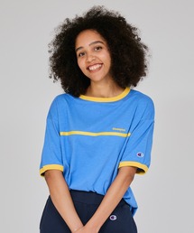 【Champion/チャンピオン】レディース ショートスリーブリンガーTシャツ