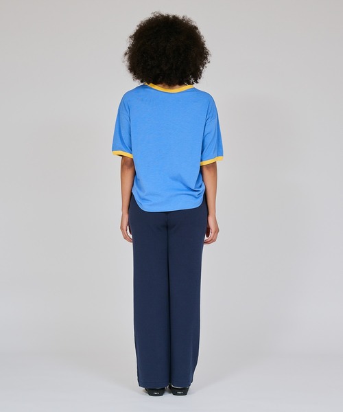 Champion(チャンピオン)の「【Champion/チャンピオン】レディース ショートスリーブリンガーTシャツ(Tシャツ/カットソー・レディース・ブルー系4/ホワイト系その他4/ホワイト系3/グリーン系その他・LARGE/MEDIUM)」の11枚目の写真