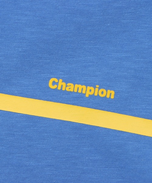 Champion(チャンピオン)の「【Champion/チャンピオン】レディース ショートスリーブリンガーTシャツ(Tシャツ/カットソー・レディース・ブルー系4/ホワイト系その他4/ホワイト系3/グリーン系その他・LARGE/MEDIUM)」の13枚目の写真