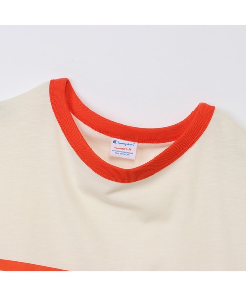 Champion(チャンピオン)の「【Champion/チャンピオン】レディース ショートスリーブリンガーTシャツ(Tシャツ/カットソー・レディース・ブルー系4/ホワイト系その他4/ホワイト系3/グリーン系その他・LARGE/MEDIUM)」の19枚目の写真