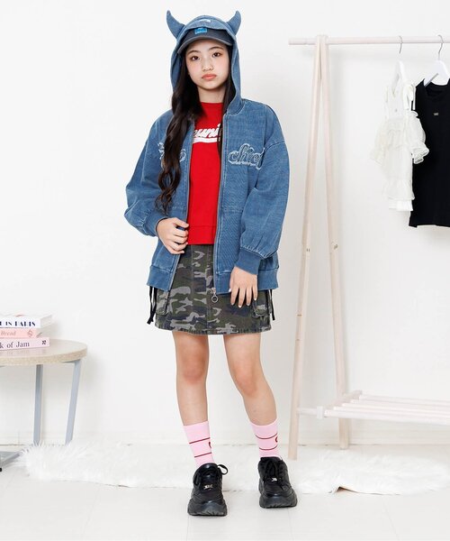 デビルBIGパーカー（パーカー）｜algy（アルジー）のファッション通販