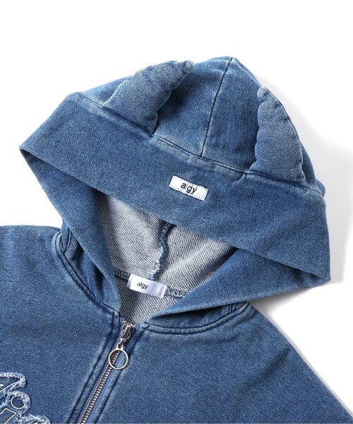 algy（アルジー）の「デビルBIGパーカー（パーカー・キッズ・ブラック/インディゴブルー/グレー・160/150/140/130）」の17枚目の写真