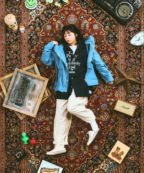 EFFECTEN（エフェクテン）の「【EFFECTEN】Page-6 big shirts（シャツ/ブラウス・メンズ・ネイビー/ホワイト・X-LARGE/LARGE/MEDIUM）」の4枚目の写真