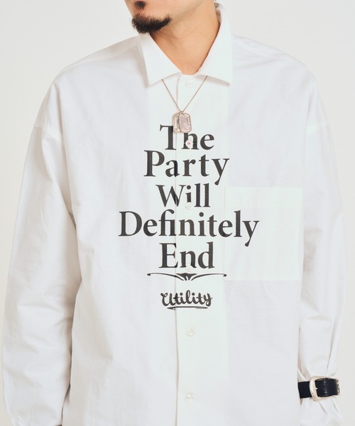 EFFECTEN（エフェクテン）の「【EFFECTEN】Page-6 big shirts（シャツ/ブラウス・メンズ・ネイビー/ホワイト・X-LARGE/LARGE/MEDIUM）」の10枚目の写真