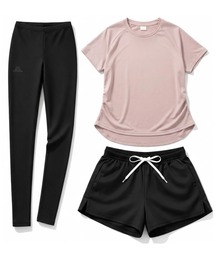 ONLINE限定】Happy Active set｜4点セット|ヨガ・ピラティス・ジム