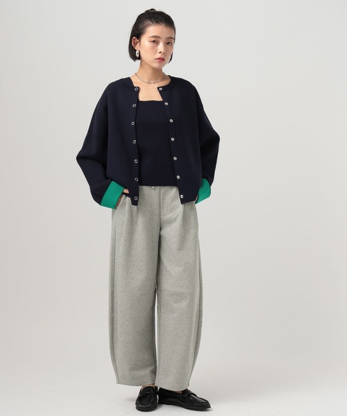 BAYFLOW（ベイフロー）の「スウェットバレルパンツ（その他パンツ・レディース・オートミール/杢グレー・MEDIUM/SMALL）」の17枚目の写真