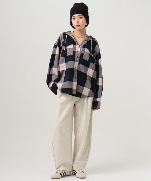 BAYFLOW（ベイフロー）の「スウェットバレルパンツ（その他パンツ・レディース・オートミール/杢グレー・MEDIUM/SMALL）」の10枚目の写真