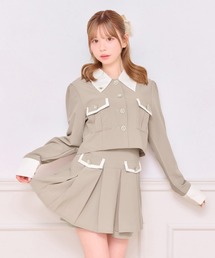 apres jour（アプレジュール）の「【セット着用可能】ビジューボタンジャケット（テーラードジャケット）」