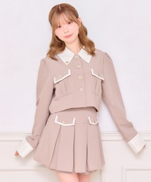 apres jour（アプレジュール）の「【セット着用可能】ビジューボタンジャケット（テーラードジャケット）」