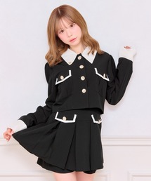 apres jour（アプレジュール）の「【セット着用可能】ビジューボタンジャケット（テーラードジャケット）」