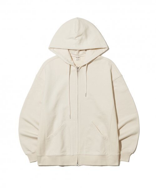 Big Unionの「89LINE ZIP UP HOODIE / IVORY(パーカー・レディース・その他・MEDIUM/SMALL)」の1枚目の写真