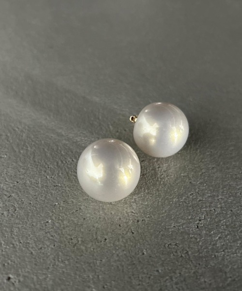 Kotoe(コトエ)の「【2サイズ】ビッグパールピアス(ピアス(両耳用)・レディース・ホワイト系その他/ホワイト・FREE)」の18枚目の写真