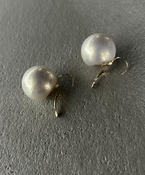 Kotoe(コトエ)の「【2サイズ】ビッグパールピアス(ピアス(両耳用)・レディース・ホワイト系その他/ホワイト・FREE)」の19枚目の写真