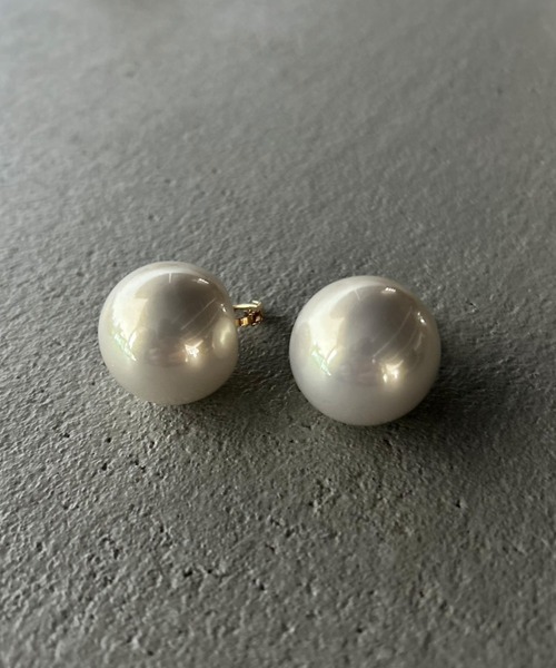 Kotoe(コトエ)の「【2サイズ】ビッグパールピアス(ピアス(両耳用)・レディース・ホワイト系その他/ホワイト・FREE)」の20枚目の写真