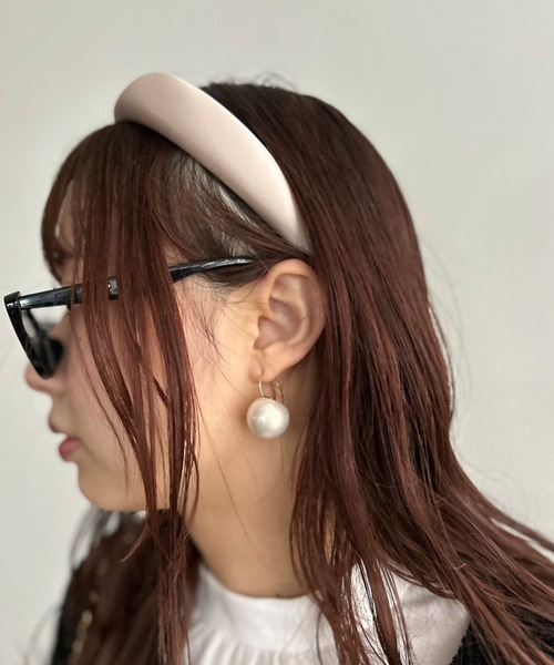 Kotoe(コトエ)の「【2サイズ】ビッグパールピアス(ピアス(両耳用)・レディース・ホワイト系その他/ホワイト・FREE)」の22枚目の写真