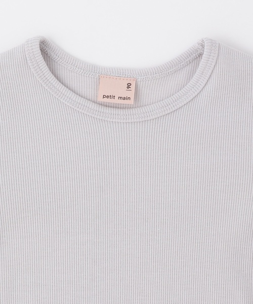 petit main(プティマイン)の「【リンク】肩リボンジャンスカセット(ジャンパースカート・キッズ・アイボリー/ピンク/ネイビー・120cm/100cm/80cm/110cm/130cm/90cm)」の15枚目の写真