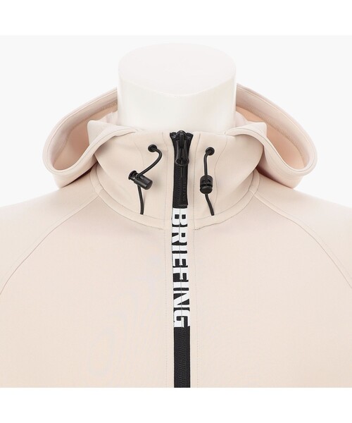 BRIEFING（ブリーフィング）の「【BRIEFING GOLF／ブリーフィングゴルフ】MS 3D LOGO PARKA（ブルゾン・メンズ・ベージュ/ブラック・M/L）」の4枚目の写真