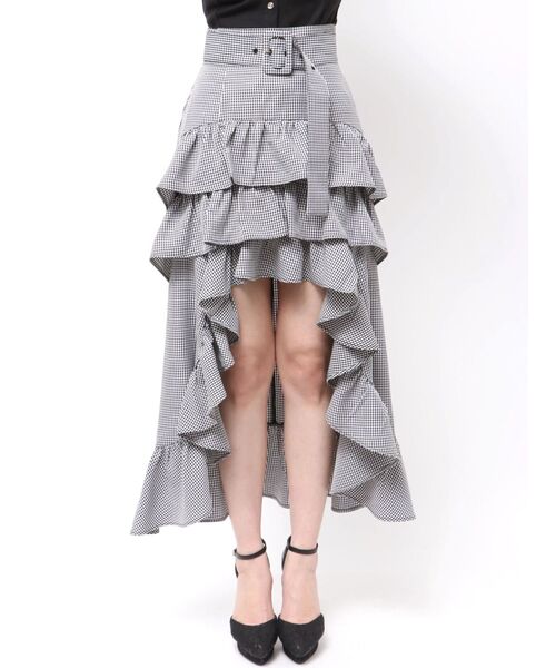 RESEXXY（リゼクシー）の「ランダムフリルボリュームスカート（スカート・レディース・チャコールグレー/ブラック/その他1・FREE）」の20枚目の写真