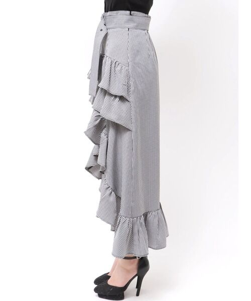 RESEXXY（リゼクシー）の「ランダムフリルボリュームスカート（スカート・レディース・チャコールグレー/ブラック/その他1・FREE）」の21枚目の写真