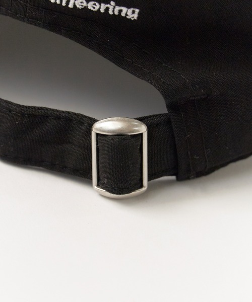 WHITE MOUNTAINEERING（ホワイトマウンテニアリング）の「White Mountaineering/ホワイトマウンテニアリング × NEW ERA/ニューエラ ‘WM×NEWERA 9FORTY’" ロゴ刺繍 6パネルキャップ 2026年春夏（キャップ・メンズ・ブラック・FREE）」の8枚目の写真