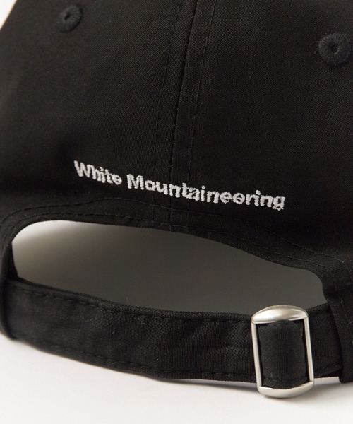 WHITE MOUNTAINEERING（ホワイトマウンテニアリング）の「White Mountaineering/ホワイトマウンテニアリング × NEW ERA/ニューエラ ‘WM×NEWERA 9FORTY’" ロゴ刺繍 6パネルキャップ 2026年春夏（キャップ・メンズ・ブラック・FREE）」の9枚目の写真