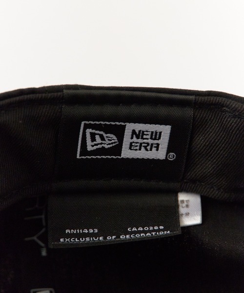 WHITE MOUNTAINEERING（ホワイトマウンテニアリング）の「White Mountaineering/ホワイトマウンテニアリング × NEW ERA/ニューエラ ‘WM×NEWERA 9FORTY’" ロゴ刺繍 6パネルキャップ 2026年春夏（キャップ・メンズ・ブラック・FREE）」の12枚目の写真