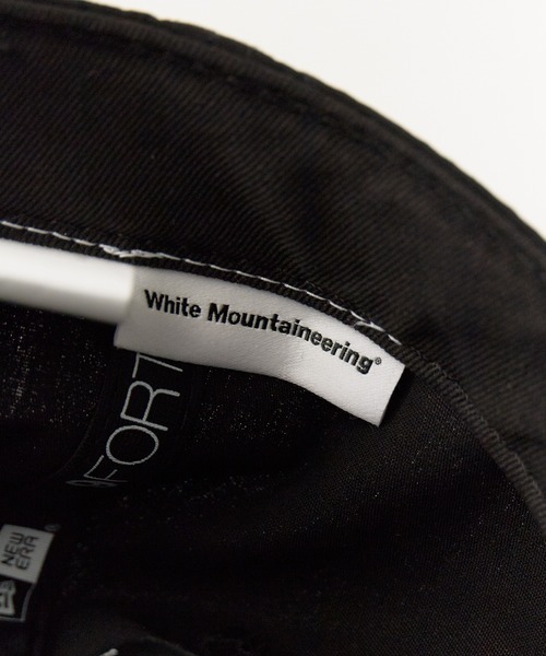 WHITE MOUNTAINEERING（ホワイトマウンテニアリング）の「White Mountaineering/ホワイトマウンテニアリング × NEW ERA/ニューエラ ‘WM×NEWERA 9FORTY’" ロゴ刺繍 6パネルキャップ 2026年春夏（キャップ・メンズ・ブラック・FREE）」の13枚目の写真