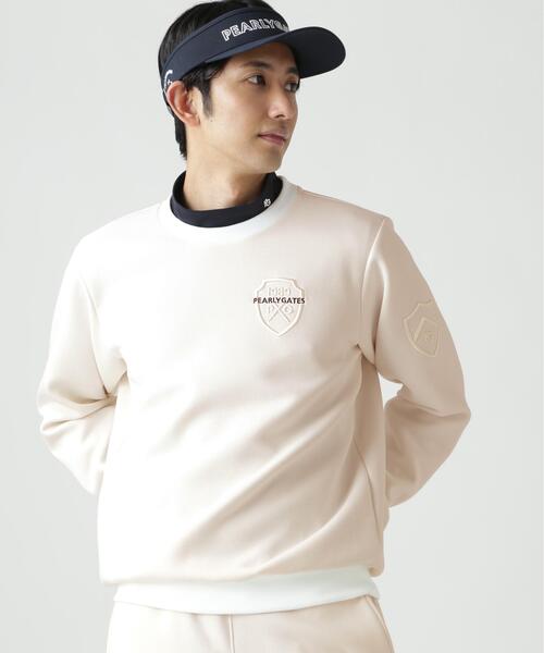 PEARLY GATES(パーリーゲイツ)の「【PEARLY GATES】NOモノフィラアヤクッションクルーネックカットソー(Tシャツ/カットソー・メンズ・ホワイト系その他/ネイビー/ダークインディゴブルー・MEDIUM/LARGE/X-LARGE)」の7枚目の写真
