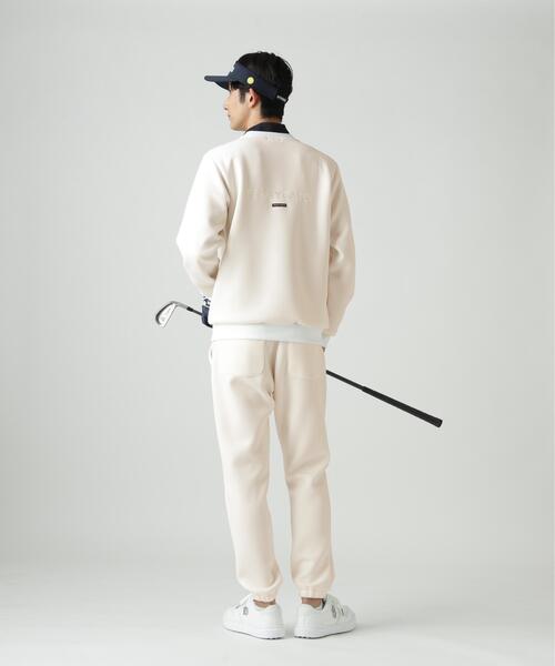 PEARLY GATES(パーリーゲイツ)の「【PEARLY GATES】NOモノフィラアヤクッションクルーネックカットソー(Tシャツ/カットソー・メンズ・ホワイト系その他/ネイビー/ダークインディゴブルー・MEDIUM/LARGE/X-LARGE)」の5枚目の写真