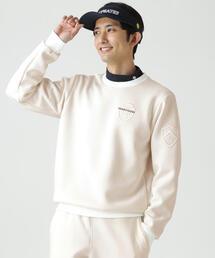 PEARLY GATES（パーリーゲイツ）の「【PEARLY GATES】NOモノフィラアヤクッションクルーネックカットソー（Tシャツ/カットソー）」