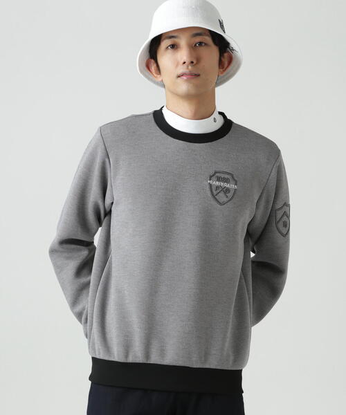 PEARLY GATES(パーリーゲイツ)の「【PEARLY GATES】NOモノフィラアヤクッションクルーネックカットソー(Tシャツ/カットソー・メンズ・ホワイト系その他/ネイビー/ダークインディゴブルー・MEDIUM/LARGE/X-LARGE)」の3枚目の写真